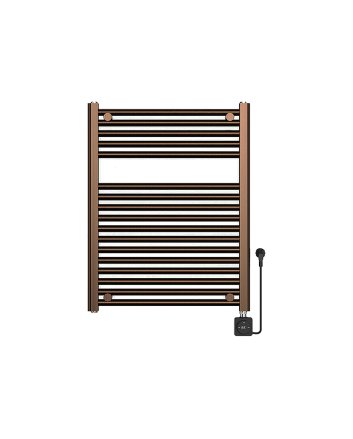 Elara elektrische radiator Smart WiFi 76,6 x 60 cm geborsteld brons koper PVD
