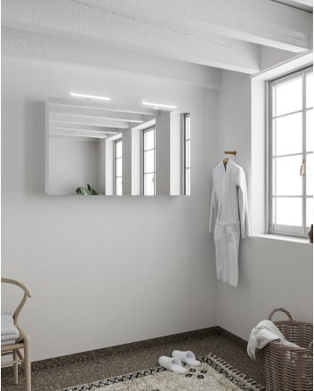 Mondiaz Cubb spiegelkast 120x70x16cm kleur clay met 2 deuren