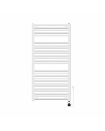 Elara elektrische radiator Smart WiFi 118,5 x 60 cm glans wit