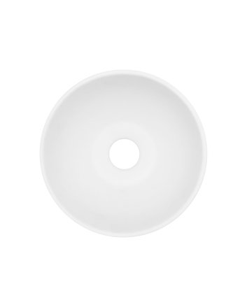 Eco Elegance Hira Solid Surface Opbouw Waskom (21cm) - Wit