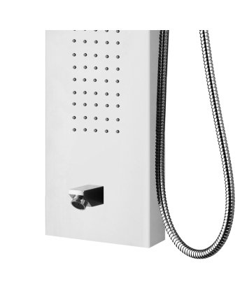 Eco Elegance Thermostatische Douchepaneel Wit