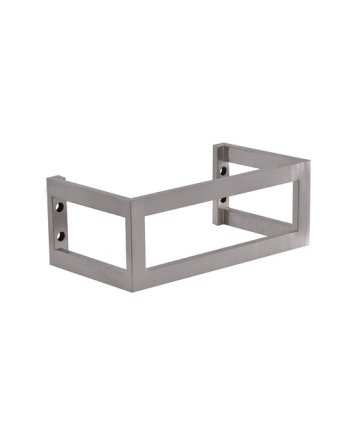 Wiesbaden montagebeugel vierkant 40x22x15 cm rvs
