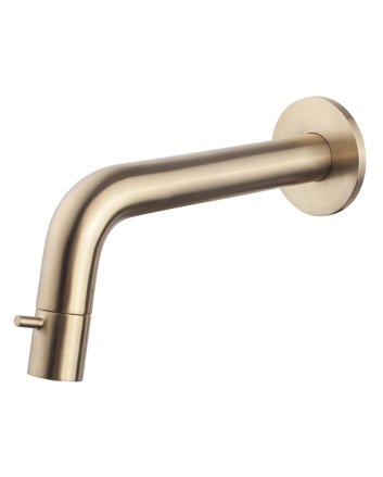 Sophia fonteinkraan inkortbaar met muurbevestiging 1/2" geborsteld messing