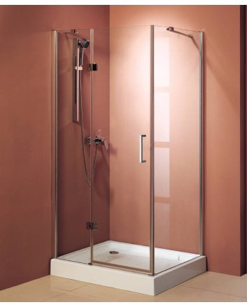 Sani DeLuxe Douchecabine vierkant scharnierdeur 90