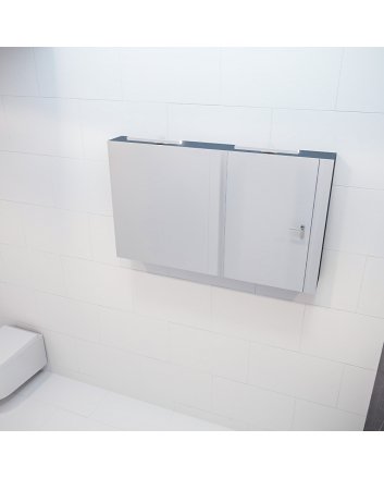 Mondiaz Cubb spiegelkast 120x70x16cm kleur urban met 2 deuren