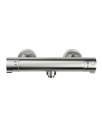 Sani DeLuxe Douchemengkraan opbouw thermostatisch rond RVS