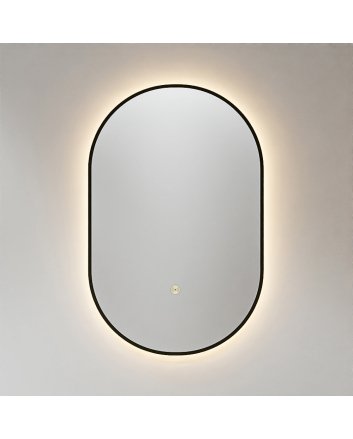 Mondiaz Glow spiegel ovaal 45x90cm Urban Bewegingssensor LED verlichting rondom