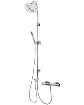 Altara+Rio douchecomb.+therm. kraan 15cm+20cm douchekop