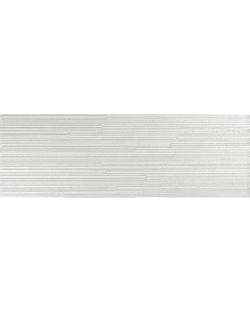 Emigres Dec hit wandtegel hoogglans 25x75 blanco