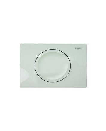 Geberit Delta-15 enkele drukplaat wit