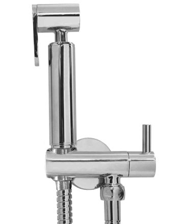 Bidet handdoucheset chroom