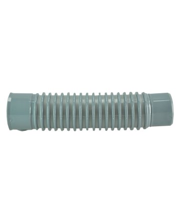 Flexibele bocht dubbele mof 50 mm 0 - 45 graden PVC