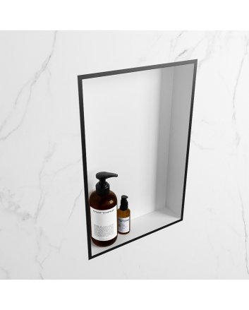 Mondiaz Easy Nis 44,5x29,5cm in solid surface kleur Urban | Talc. 1 vak  geschikt voor in- of opbouw