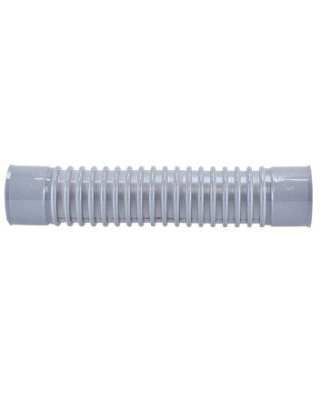 Flexibele bocht dubbele mof 40 mm 0 - 45 graden PVC