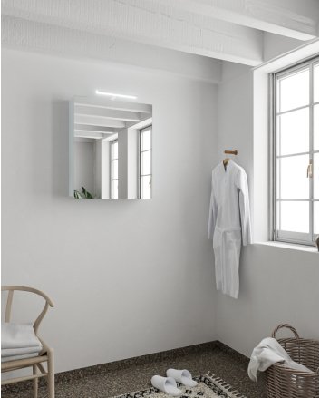 Mondiaz Cubb spiegelkast 60x70x16cm kleur clay met 1 deur