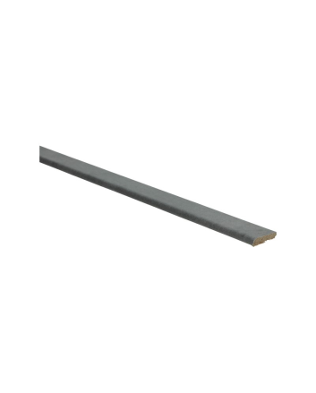 Plakplint leem donker | 2.4 meter