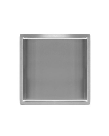 Demis inbouwnis 30 x 30 x 7 cm RVS