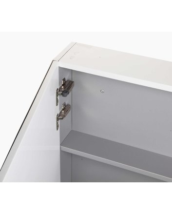 Sani DeLuxe Spiegelkast zonder verlichting 100 Hoogglans Wit