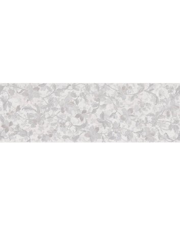 Emigres Microcemento floral wandtegel satijn 30x90 blanco