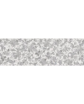 Emigres Microcemento floral wandtegel satijn 30x90 gris