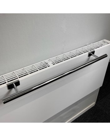 BSXL handdoekenrek 400 mm voor radiatoren boven-bevestiging Chroom