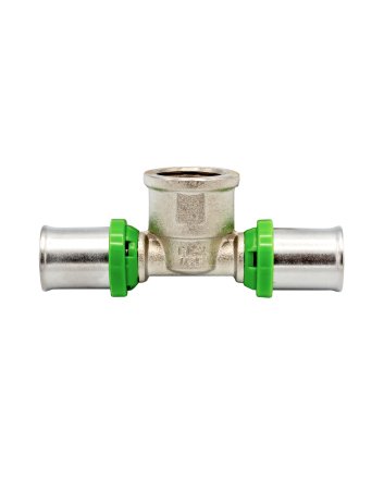 BSXL Pers x Binnendraad x Pers T-koppeling | 16 x 1/2 x 16