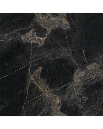Emigres Nero vloertegel hoogglans 120x120 negro