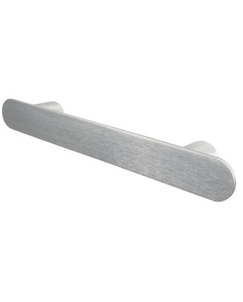 BSXL magnetisch 460 mm handdoekenrek voor radiatoren rond – Geborsteld RVS