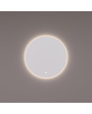 Hipp Design ronde LED spiegel 120cm met indirecte verlichting rondom, spiegelverwarming, touchdimmer en kleurenwissel