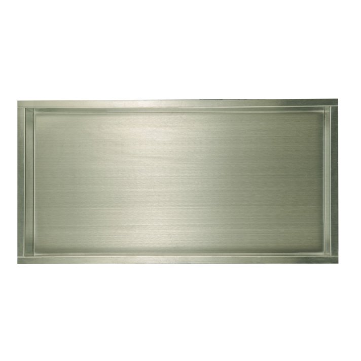 Sani DeLuxe Inbouw wandnis RVS 30x60x7 cm