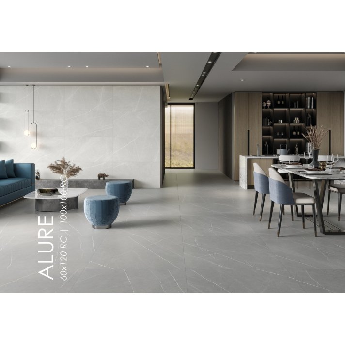 Alaplana Alure vloertegel mat 60x120 White