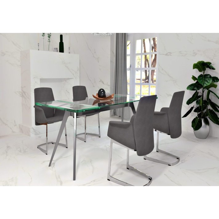 Marmerlook| vloer-/wandtegel xxl | 120x120 |- calacatta wit 120x120 mat - geschikt voor woonkamer en badkamer