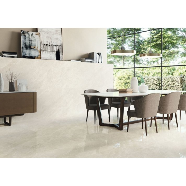 Baldocer Balmoral hoogglans vloertegel 60x60 Sand