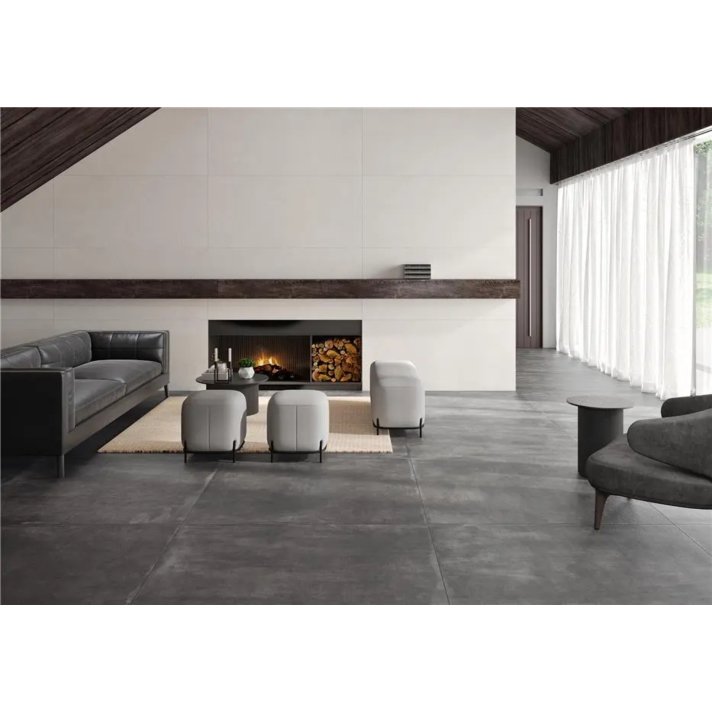 Alaplana Castleton vloertegel mat 120x120 Antracita