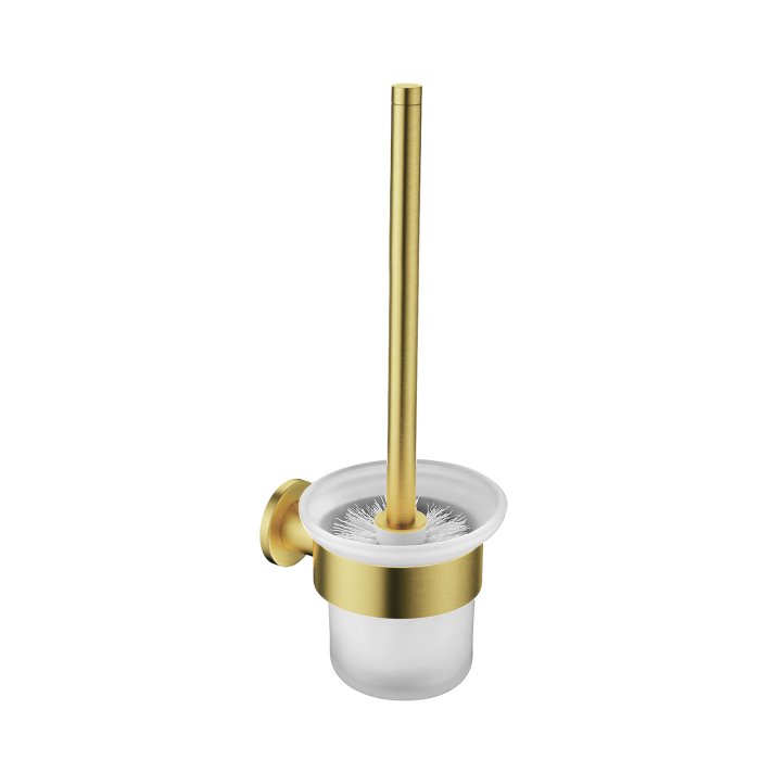 Eco Elegance Wc Borstel+Houder Geborsteld Goud