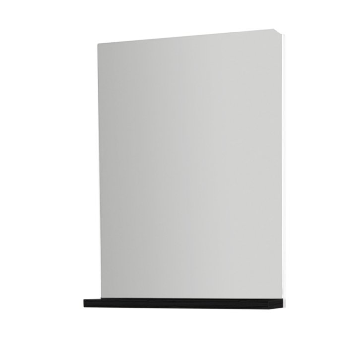 Eco Elegance Elmas Spiegel Met Tablet (44x54.5x8.2cm) - Zwart