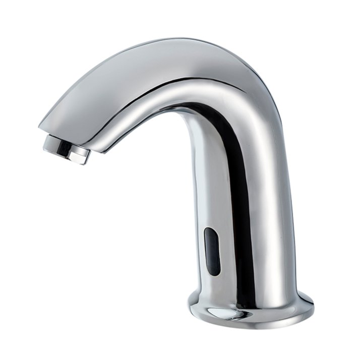 Eco Elegance Sensorkraan, Enkel Koud Water - Chroom