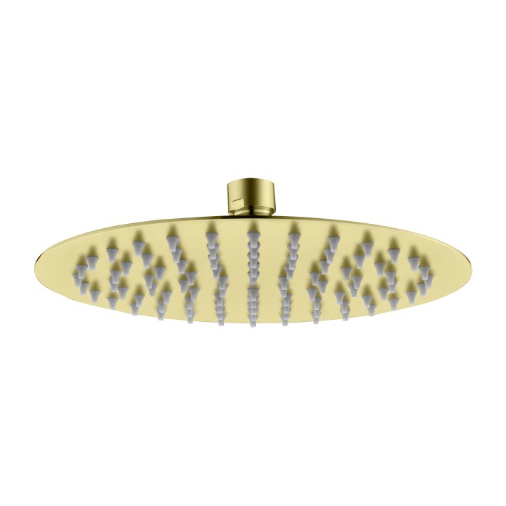 Eco Elegance Rond Rainshower Geborsteld Goud