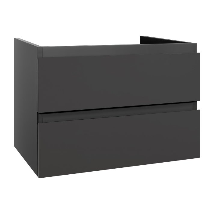 Eco Elegance Sally Onderkast (80cm) - Grijs Glossy