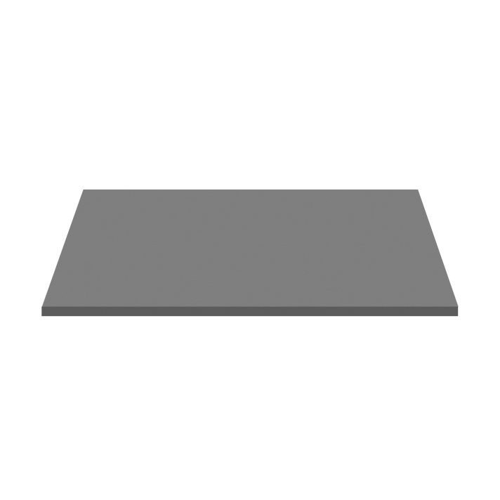 Eco Elegance Wastafeltablet Mdf (96.4x45.5x2.6 Cm) - Mat Grijs