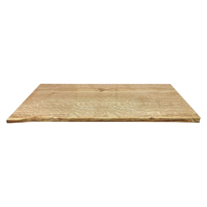 Hunk & Müeller Wastafelblad Massief Hout  120x45/50x4cm