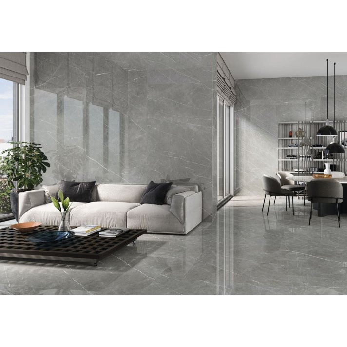 Baldocer Eternal hoogglans vloertegel 60x120 Dark