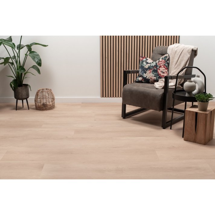Floer Landhuis klik pvc - Witte Eik