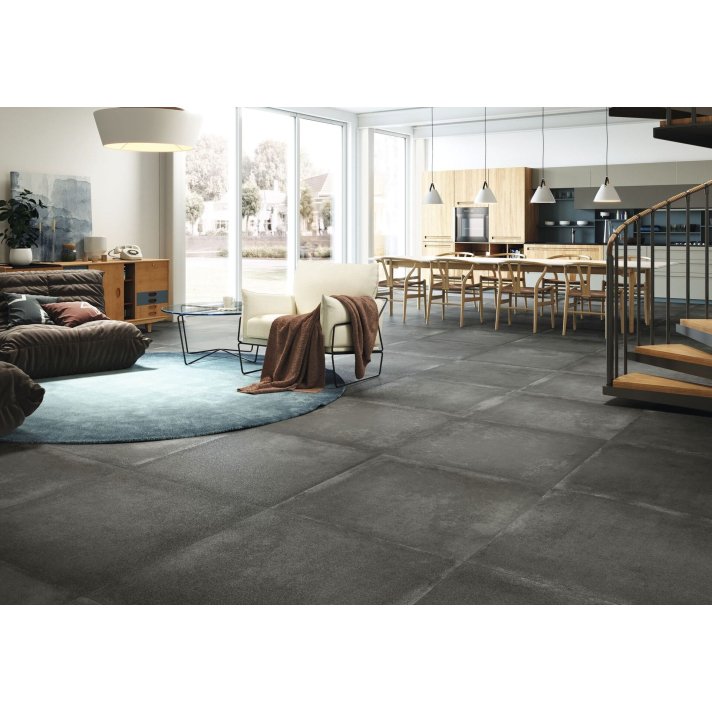 Baldocer Grafton vloertegel mat 60x60 Anthracite