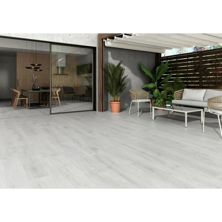 Alaplana Isengard houtlook tegel 30x150 Blanco