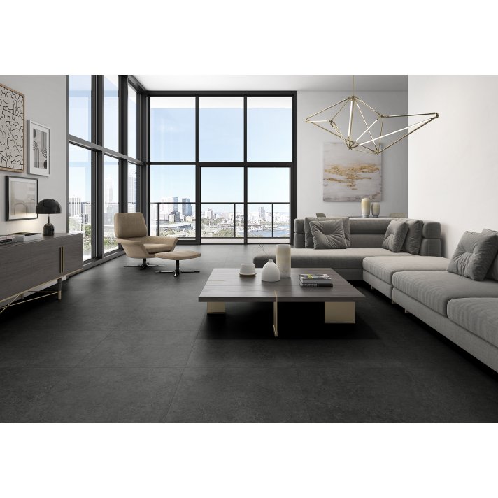 ITT Atrium vloertegel mat 60x60 anthracite