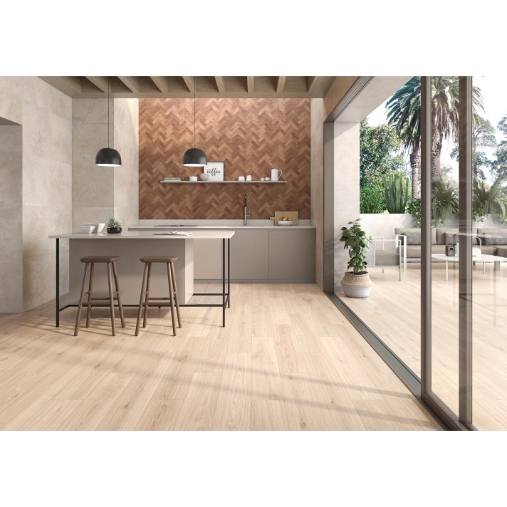 ITT Montreal vloertegel mat 20x120 natural