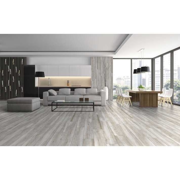 ITT Moremi vloertegel mat 23x120 white