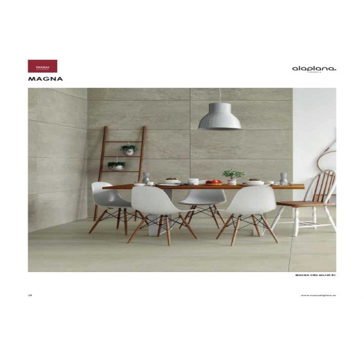 Alaplana Magna vloertegel mat 100x100 Gris