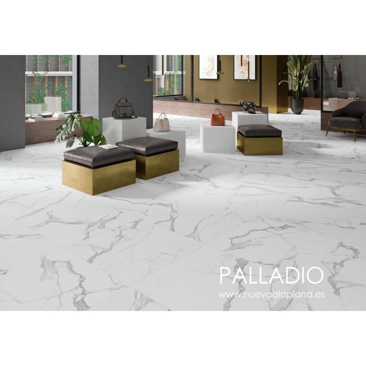 Alaplana Palladio vloertegel mat 100x100 White